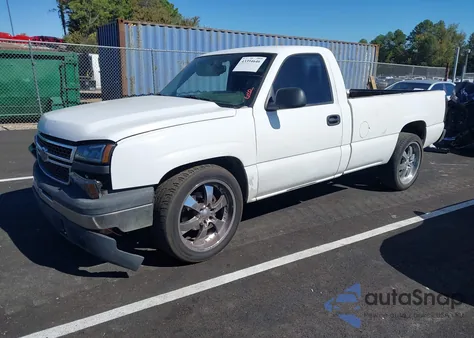 2006 Chevrolet Silverado 1500 Work Truck from USA, damaged, VIN 1GCEC14V26E129054